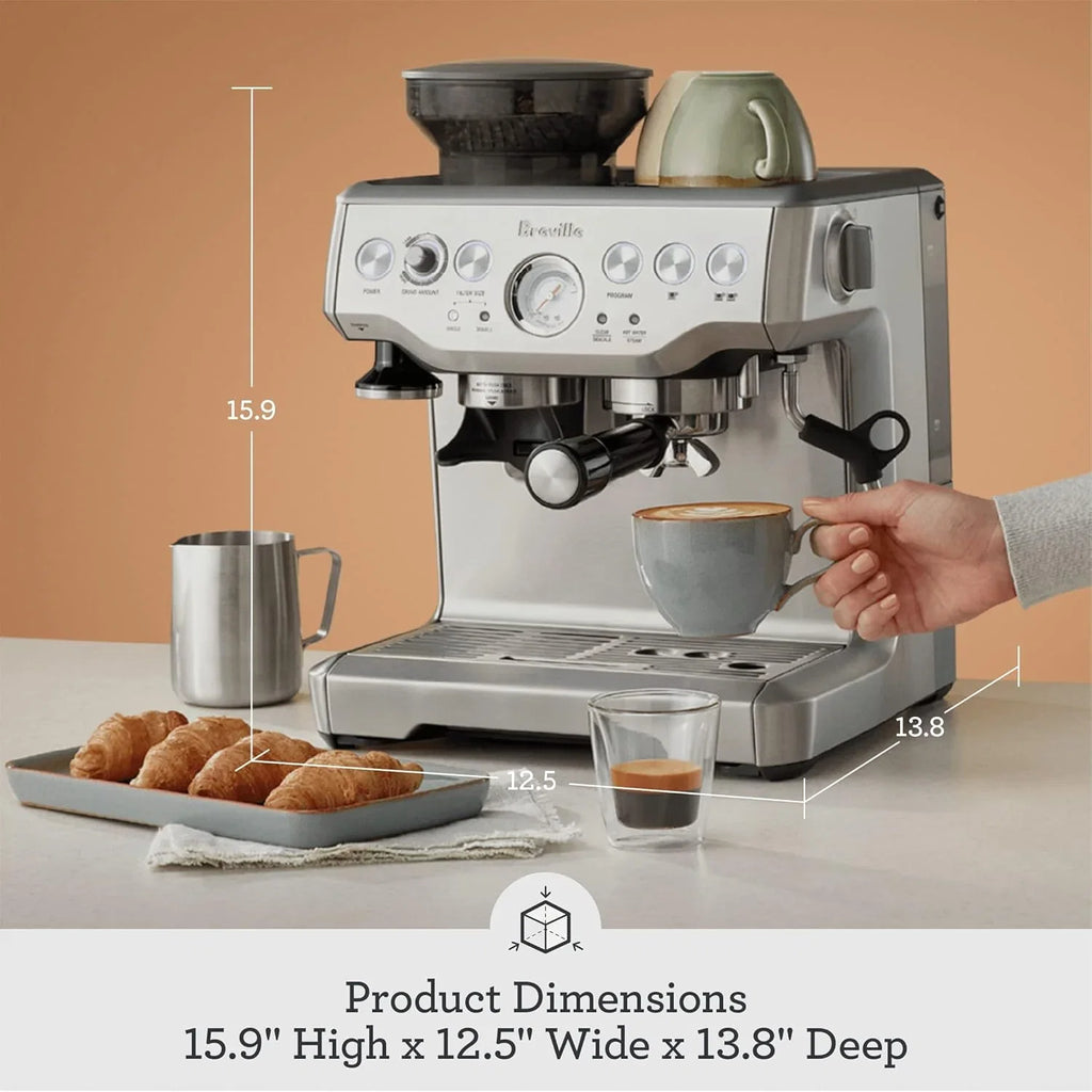 Breville the Barista Express Półautomatyczny Ekspres do espresso 1,9 l Stal nierdzewna