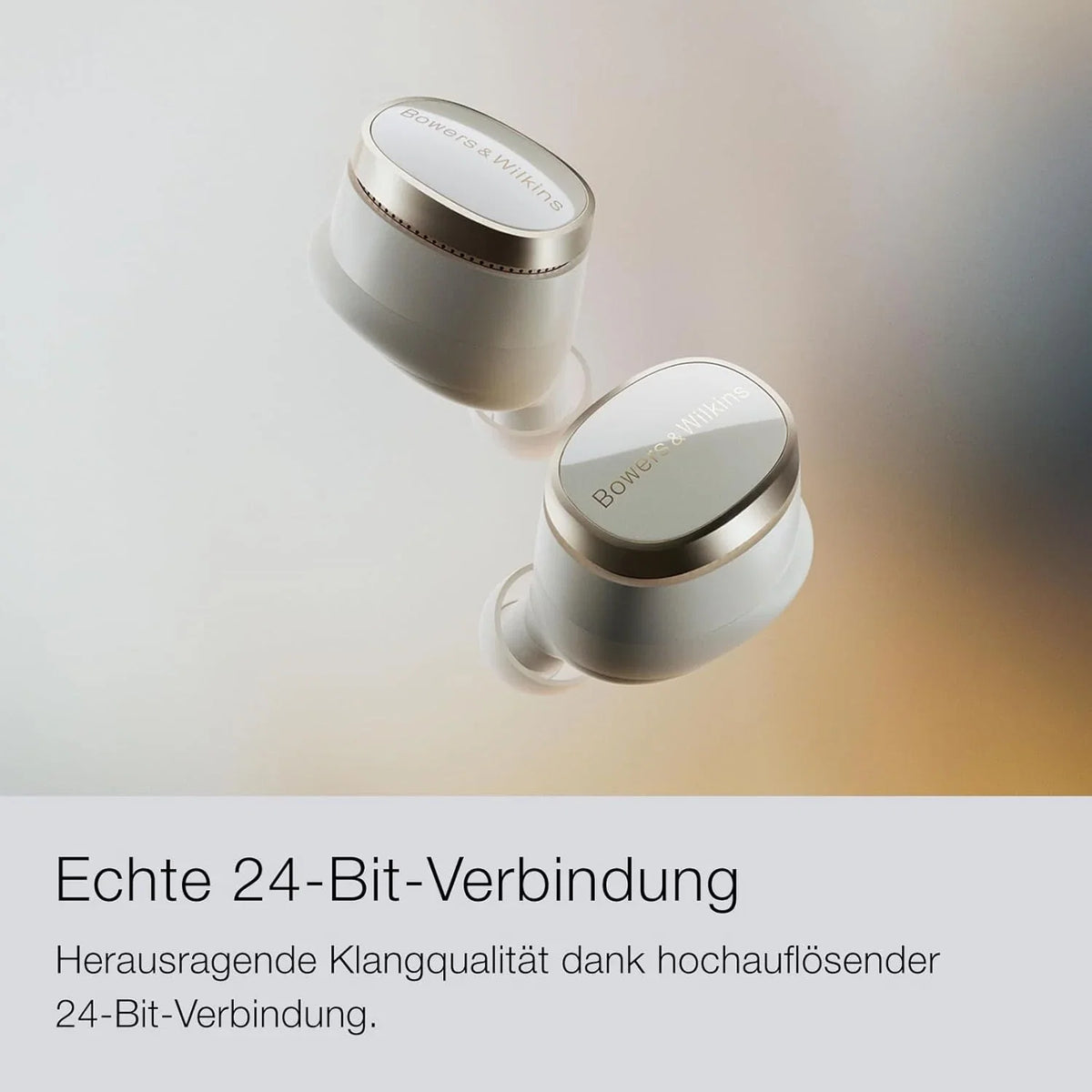 Bowers & Wilkins FP42978 PX8 bezprzewodowe słuchawki nauszne z Bluetooth i redukcją szumów, beżowe