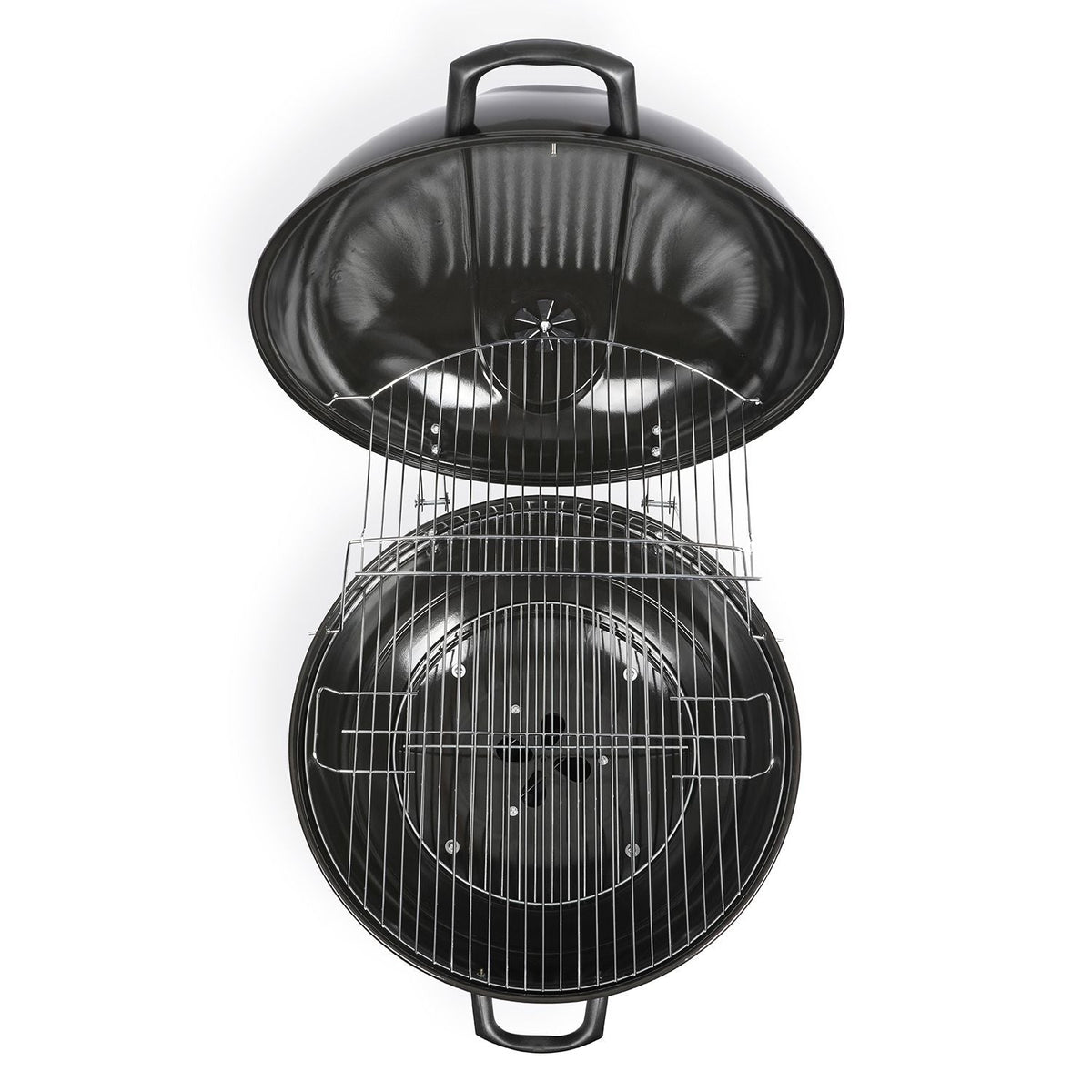 Grill węglowy Livoo 55 cm czarny - Doc270