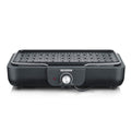 Grill stołowy Severin PG 8556 z płytą grillową - 2300 W, czarny