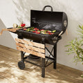 Grill węglowy Serge Black z pojemnikiem na popiół -
