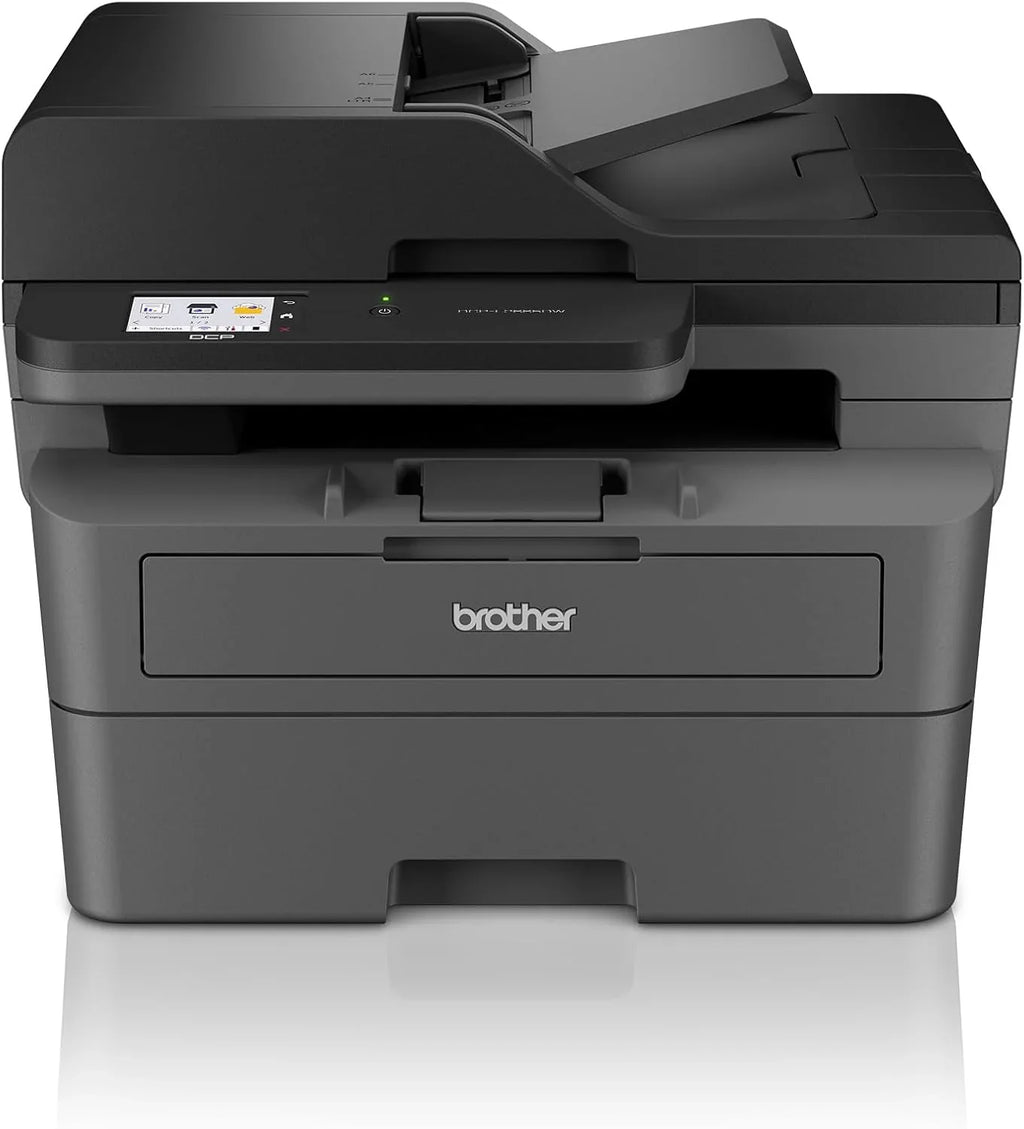 Brother DCP-L2665DW - wielofunkcyjna drukarka 3 w 1 (drukowanie/skanowanie/kopiowanie) czarno-biała - WiFi i Ethernet - automatyczna ładowarka - 50 arkuszy - 6-miesięczny bezpłatny okres próbny w