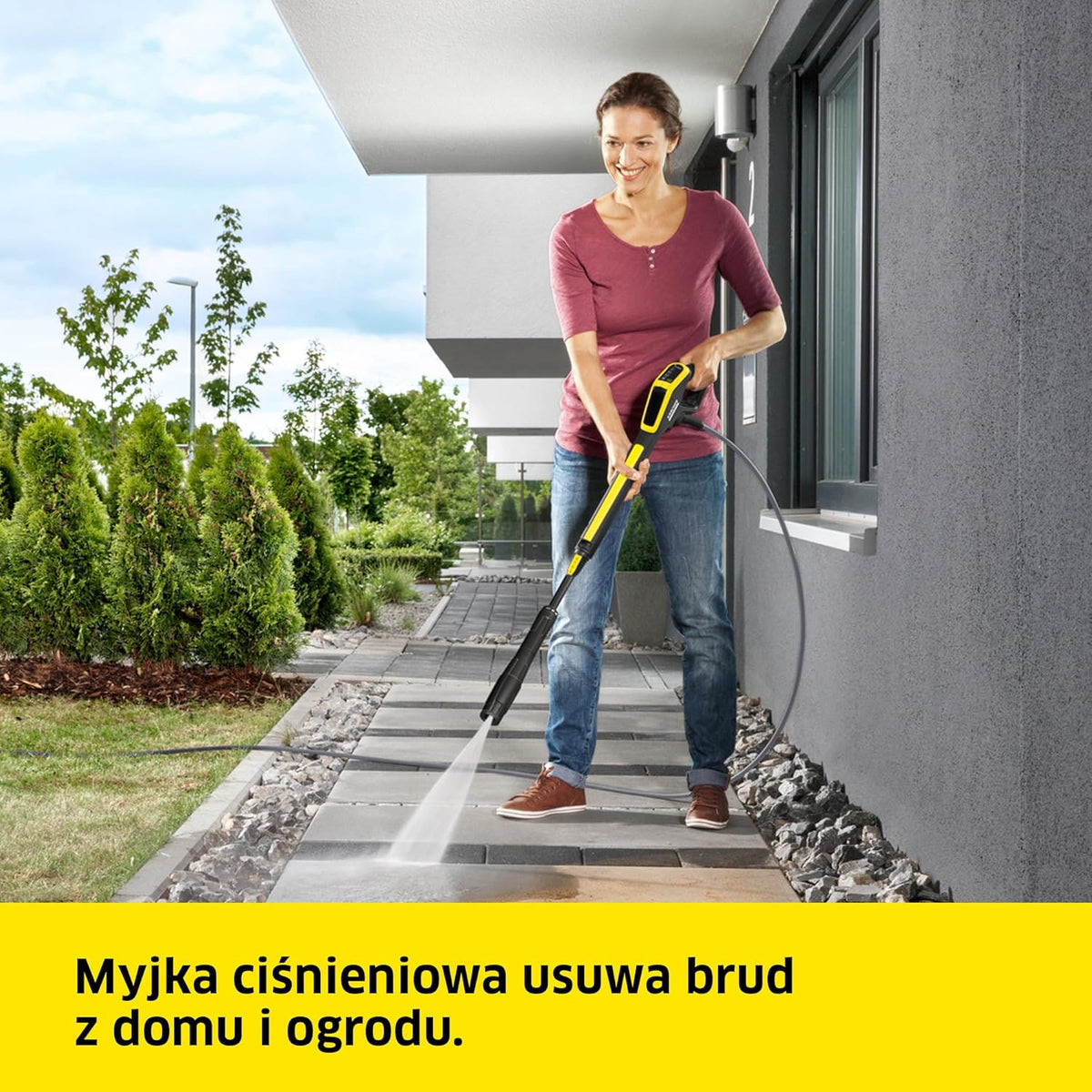 Kärcher Myjka ciśnieniowa K 5 Premium Power Control Flex, 145 bar, 500 l/h, wydajność powierzchniowa: 40 m²/h, waga: 13,9 kg, wąż ciśnieniowy Flex, lanca rotacyjna, dysza strumieniowa
