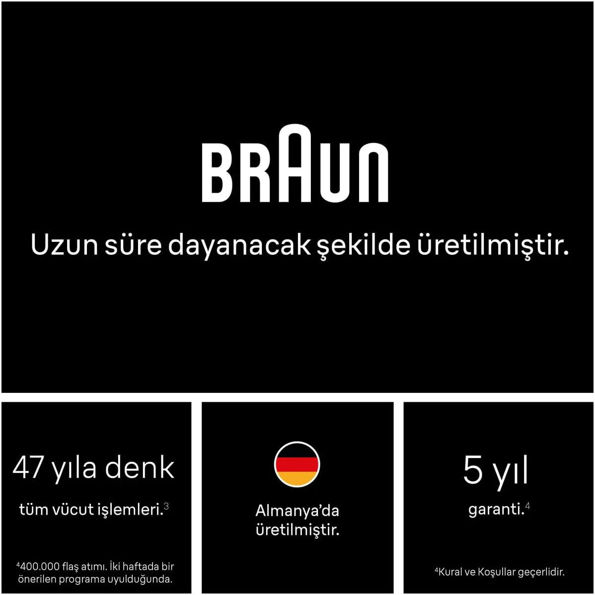 Braun Lumiere Pulsee Intelligent Skin i·expert PL7431, biały i brązowy - domowa alternatywa dla lasera, przewodowa, z kieszenią, brzytwą Gillette Venus, 4 głowice, podłączony do aplikacji