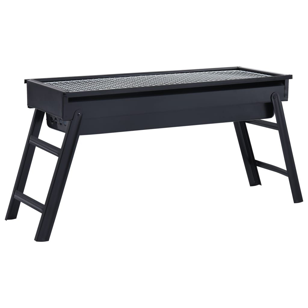 Przenośny stalowy grill kempingowy 60x22,5x33 cm vidaxl