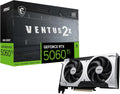 MSI Gamingowa karta graficzna RTX 5060 Ti 8G Ventus 2X OC Plus (8 GB GDDR7, TBA-bit, ekstremalna wydajność: TBA MHz, DisplayPort x3 2.1a, HDMI 2.1b, NVIDIA Blackwell Architecture)