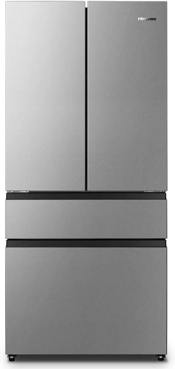 Hisense RF540N4SBI2 Francuska zamrażarka drzwiowa, NoFrostPlus, sprężarka inwerterowa, ConvertActive, CrispZone, 181,7 cm, część lodówki 302 l, część zamrażarki 178 l, 40 dB, 310