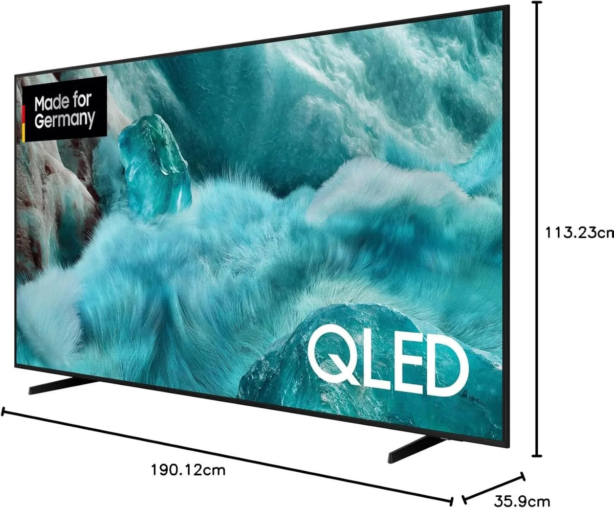 Samsung QLED Q7F2 4K telewizor UHD, procesor Q4 AI, procesor Quantum Dot dla prawdziwych kolorów, skalowanie 4K, Knox Security, Gaming Hub, darmowe treści, Samsung Vision AI Smart TV (2025)
