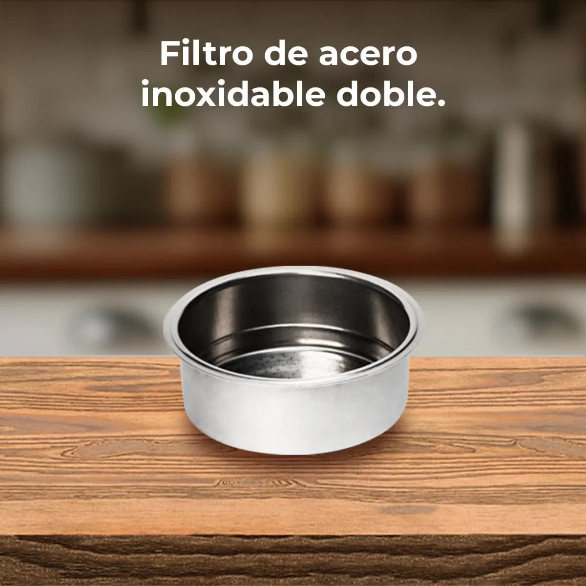Cecotec Ekspres do kawy z podwójnym wyjściem Power Espresso 20 Barista Cream. 1550 W, 20 prętów, zbiornik na ziarna kawy 250g, młynek z 30 poziomami mielenia, termoblok, zbiornik na wodę 2.5 L