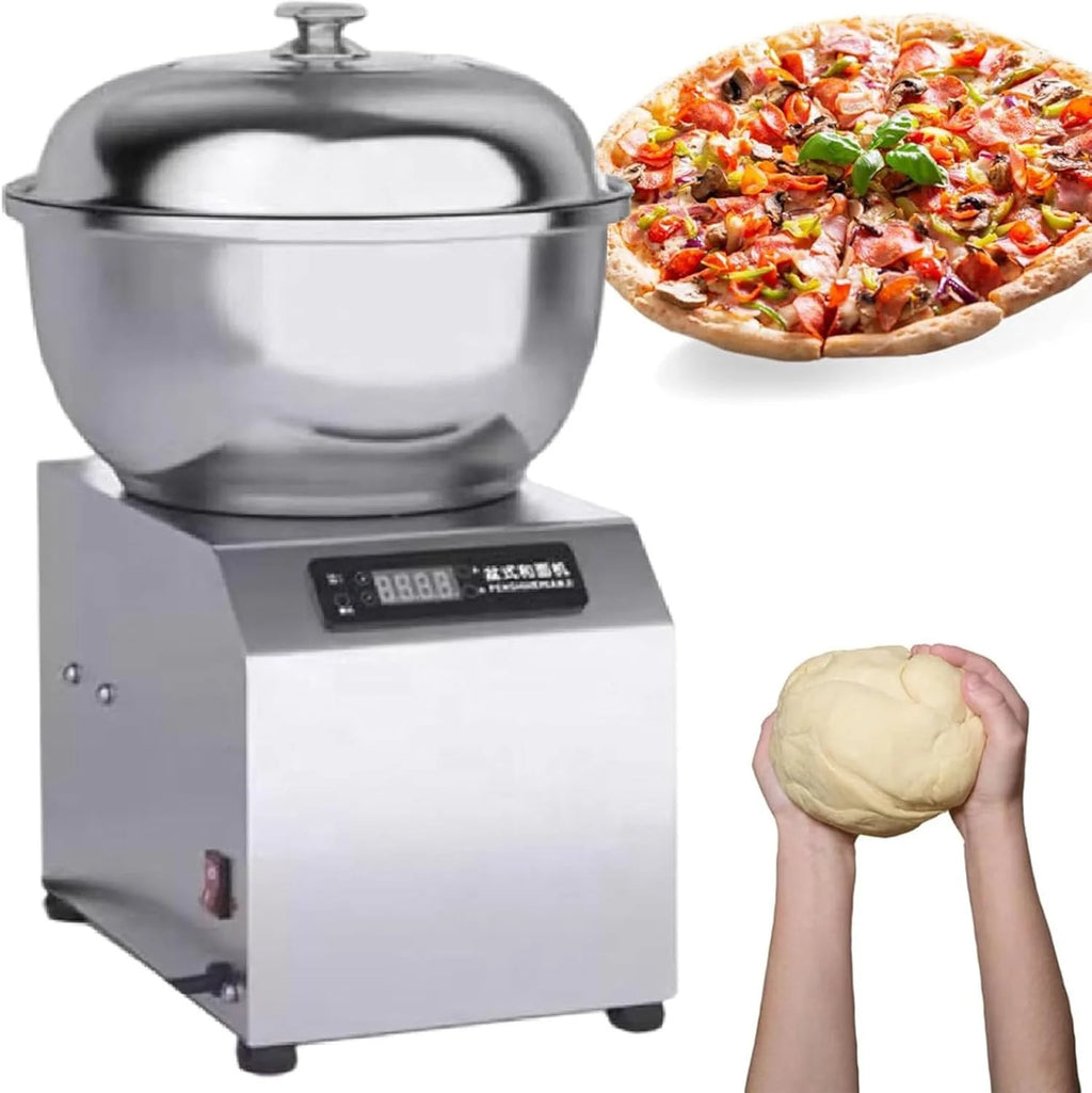 Profesjonalny Mikser Do Ciasta 5 Kg/8 Kg, Timer 0-30 Min, Miska O Wysokości 16/24,5 Cm, Idealny Do Mieszania Nadzienia I Masła Do Ravioli. 8kg