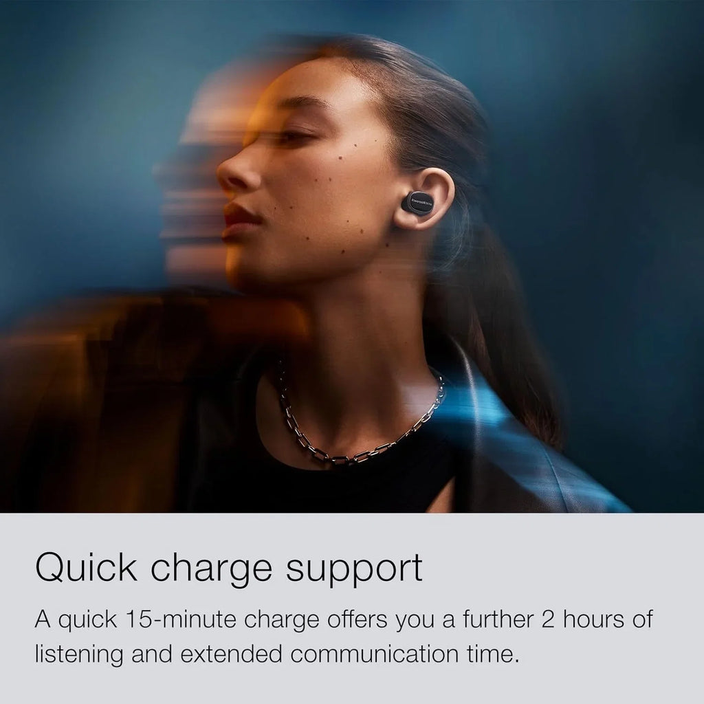 Bowers & Wilkins FP42978 PX8 bezprzewodowe słuchawki nauszne z Bluetooth i redukcją szumów, beżowe