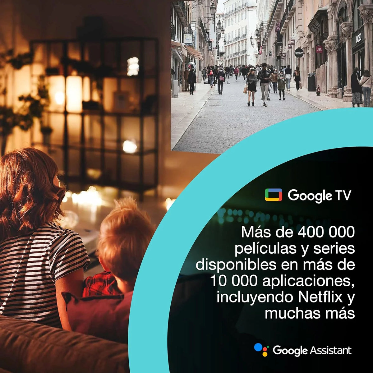 Epson Lifestudio Pop EF-61W Biały diament Przenośny inteligentny projektor, Sound by Bose, Google TV, Full HD, do użytku wewnątrz i na zewnątrz, 5 lat