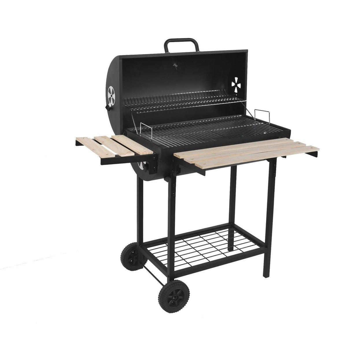 Grill i wędzarnia węglowa Red Deco Outdoor Kentucky, czarna