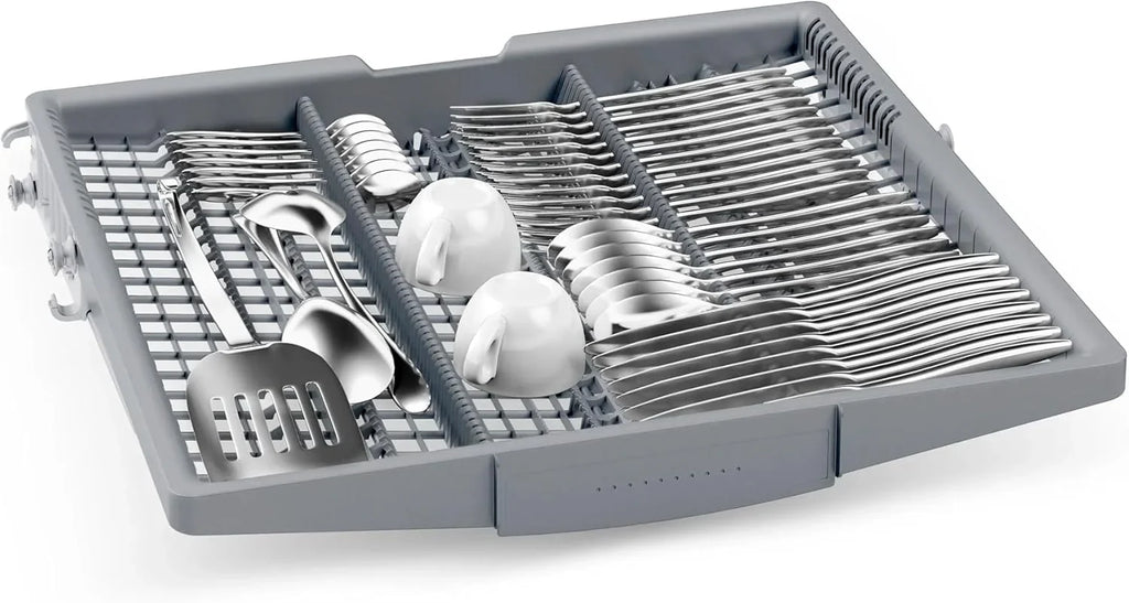 Bosch SMU6ECS12E seria 6, zmywarka do zabudowy, Home Connect, Extra Clean strefy: intensywne mycie dla najbardziej uporczywych zabrudzeń, pomoc mycia, stal, 60 cm