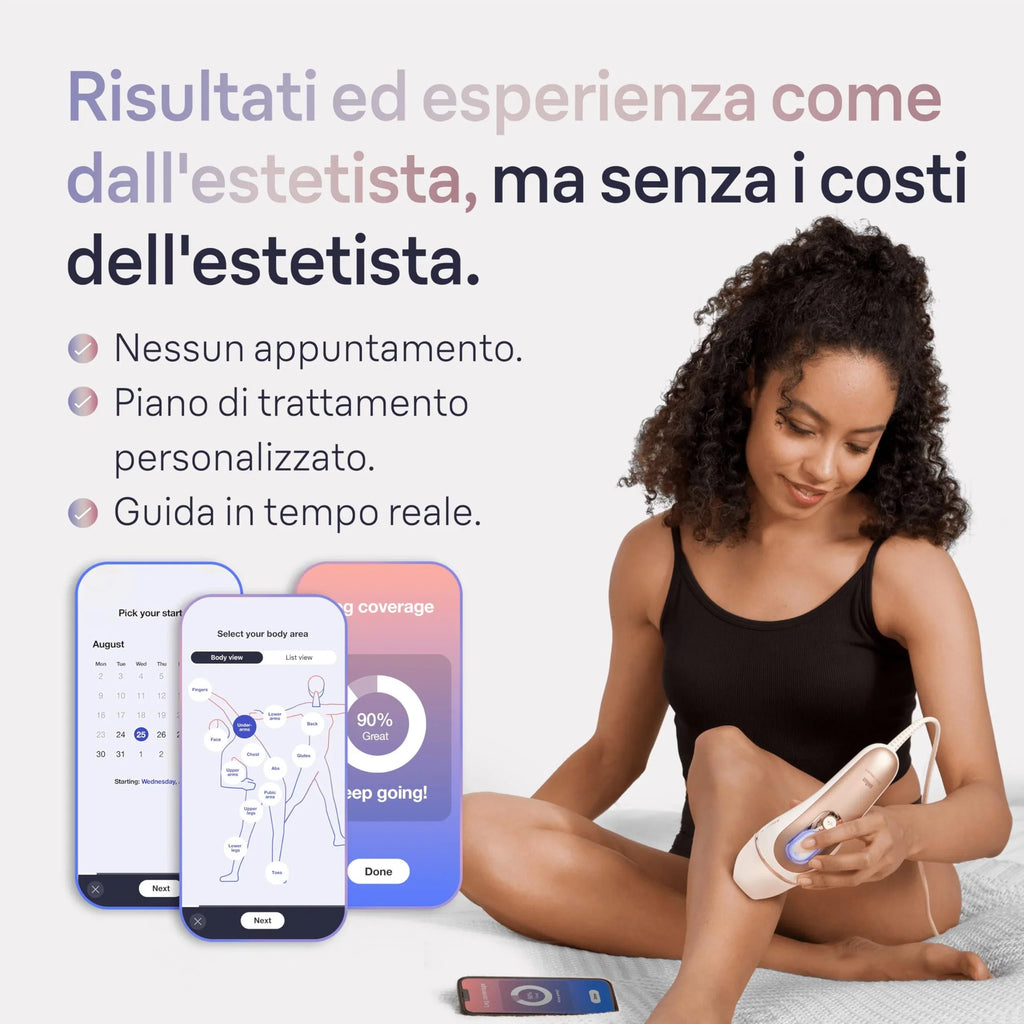 Braun Skin I·Expert inteligentny depilator z impulsowym światłem, depilator ciała dla kobiet, alternatywna laserowa fryzura dla kobiet, bezpłatna aplikacja, w zestawie kopertówka, golarka Venus