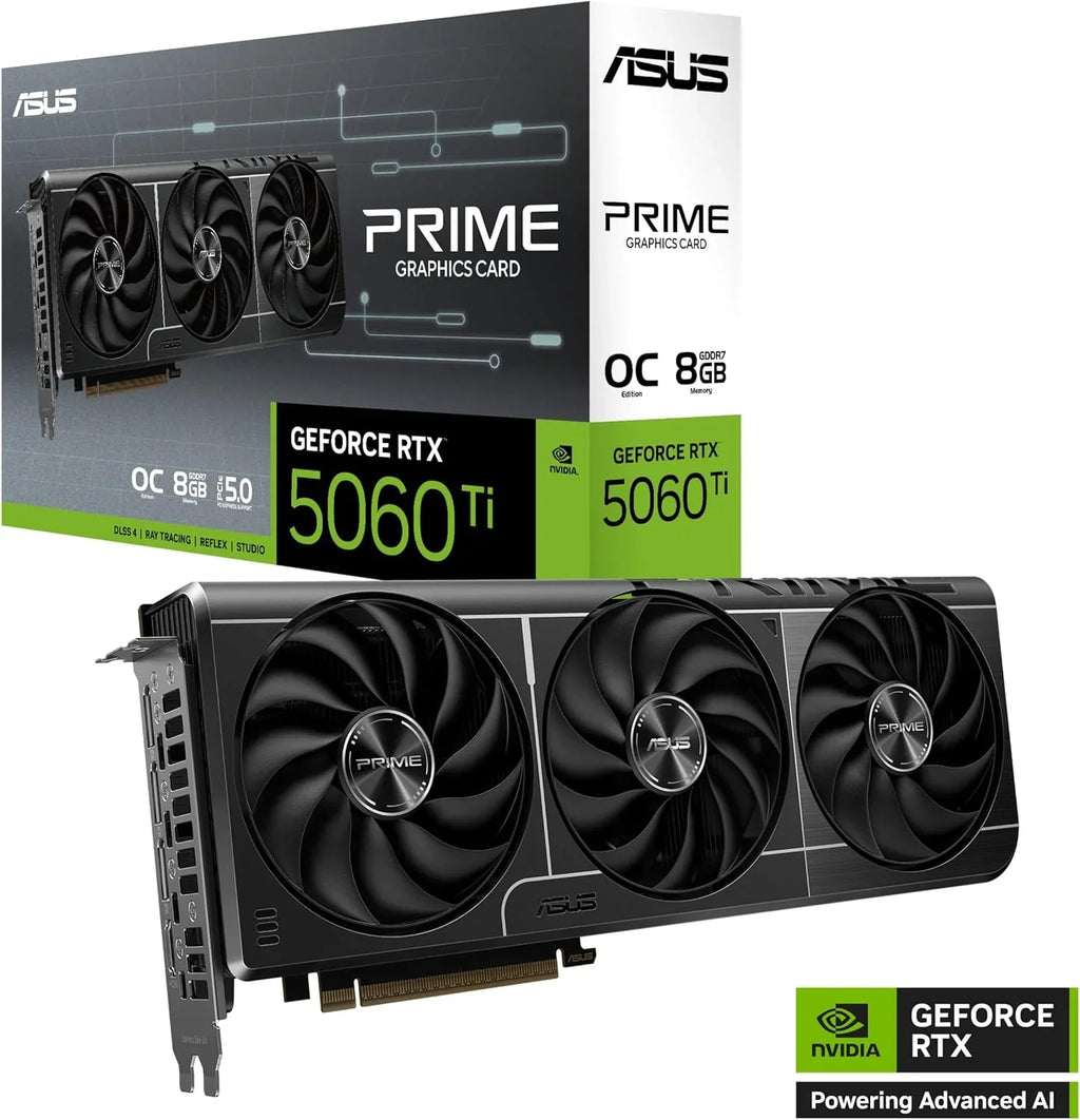 ASUS Prime -RTX5060TI-O8G NVIDIA GeForce RTX 5060 Ti 8 GB GDDR7