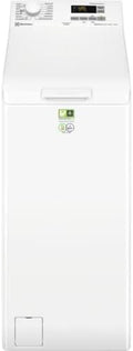 Electrolux 600 pralka ładowana od góry, 6 kg, EW6T526C, technologia SensiCare, wyświetlacz LED z kontrolą dotykową, Giri 1151, 600 x 400 x 890 mm, klasa C, biała