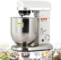 Profesjonalny mikser stojakowy, 3 Speed 10L Mixing Bowl 500W Electric z Beater & Dough Hok, komercyjny mikser kuchenny i ciasto, biały