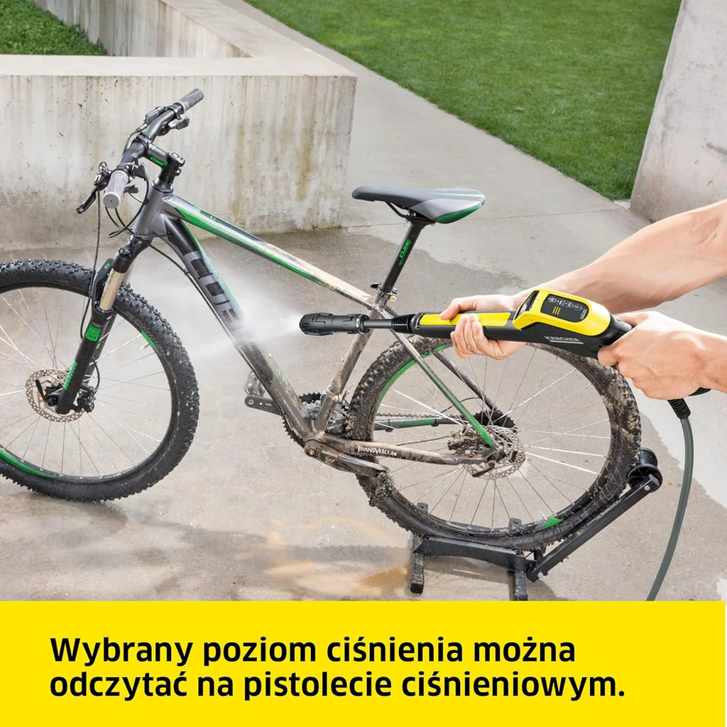 Kärcher Myjka ciśnieniowa K 5 Premium Power Control Flex, 145 bar, 500 l/h, wydajność powierzchniowa: 40 m²/h, waga: 13,9 kg, wąż ciśnieniowy Flex, lanca rotacyjna, dysza strumieniowa