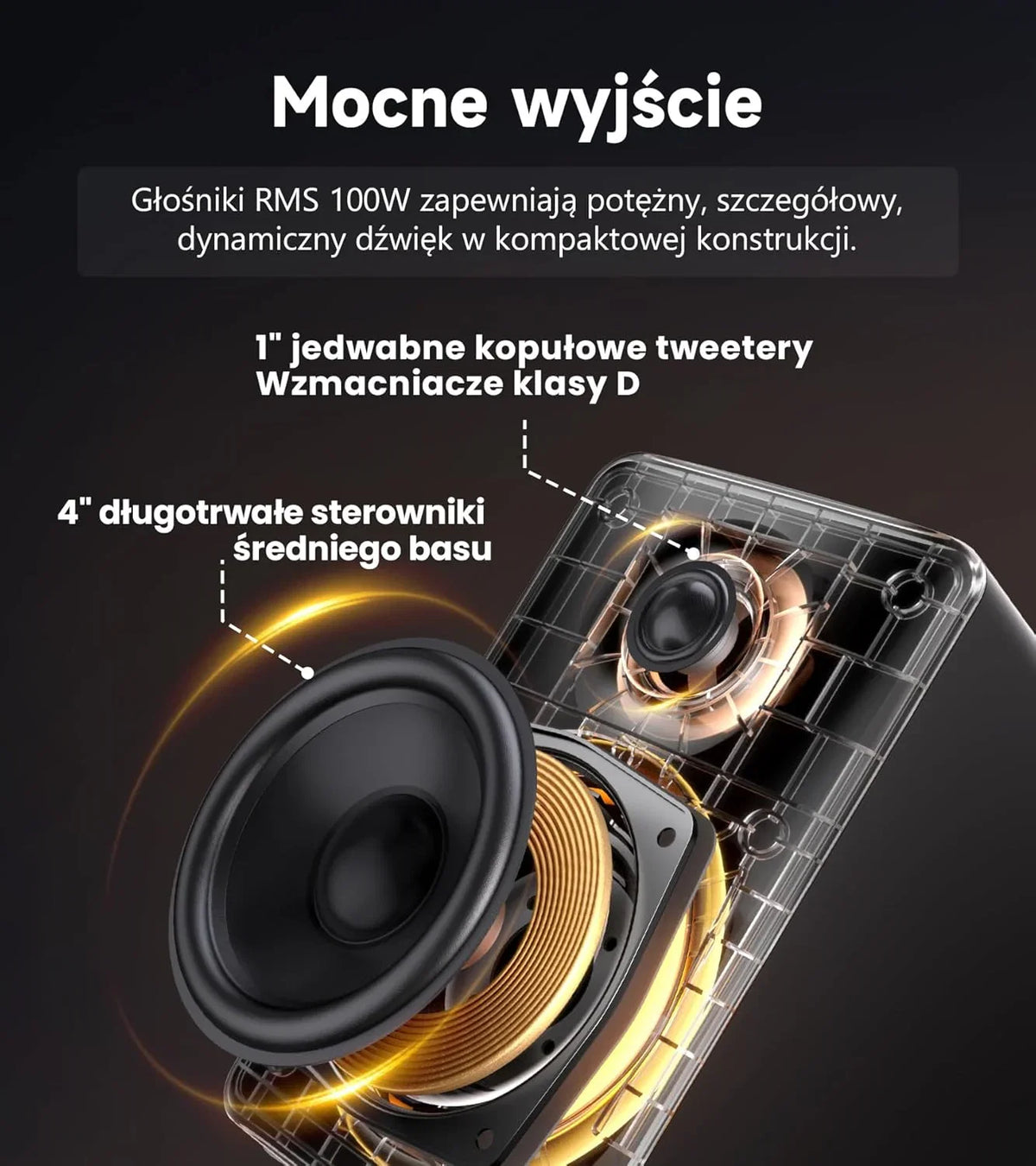 Edifier M90 Głośniki półkowe, 100W RMS Lauta Stacjonarne, Hi-Res Audio, LDAC, Bluetooth 6.0 Lauta Kompaktowe, HDMI eARC/USB-C/AUX Wejście, SUB OUT Lauta Zasilane, Stereokontrolka do TV/PC - biały