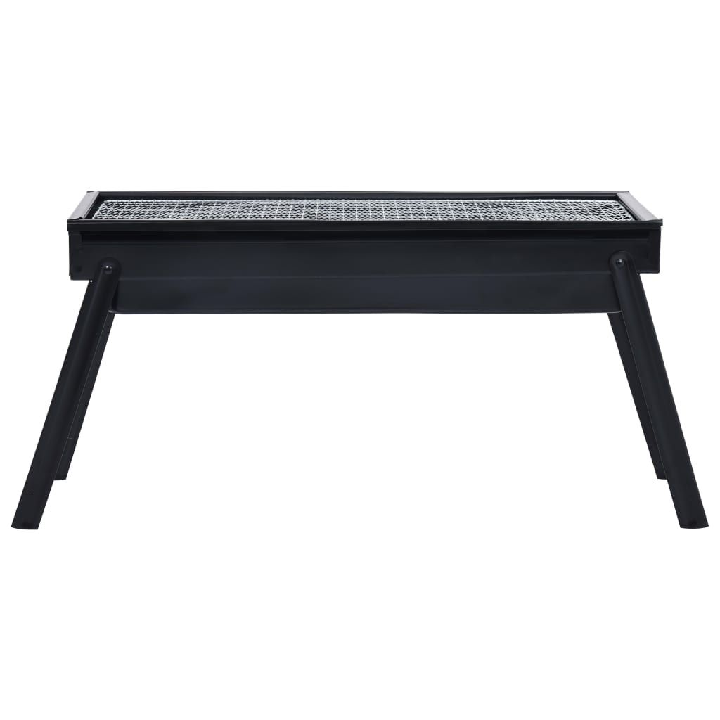 Przenośny stalowy grill kempingowy 60x22,5x33 cm vidaxl