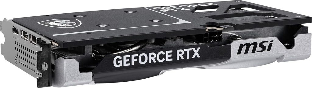 MSI Gamingowa karta graficzna RTX 5060 Ti 8G Ventus 2X OC Plus (8 GB GDDR7, TBA-bit, ekstremalna wydajność: TBA MHz, DisplayPort x3 2.1a, HDMI 2.1b, NVIDIA Blackwell Architecture)