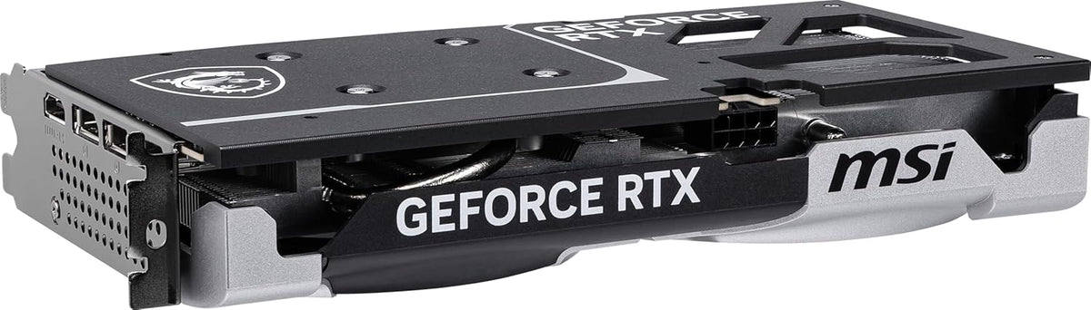MSI Gamingowa karta graficzna RTX 5060 Ti 8G Ventus 2X OC Plus (8 GB GDDR7, TBA-bit, ekstremalna wydajność: TBA MHz, DisplayPort x3 2.1a, HDMI 2.1b, NVIDIA Blackwell Architecture)